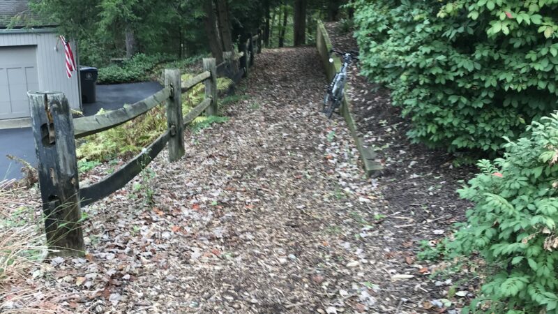 Montour Trail access trail - McMurray, PA
