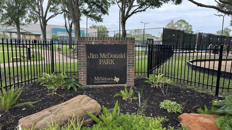 Jim McDonald Park - Meadows Place, TX