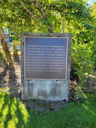 Heddie Notz Park - Milwaukie, OR