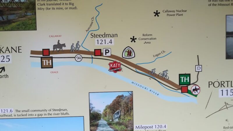 Katy Trail - Mokane Trailhead - Mokane, MO