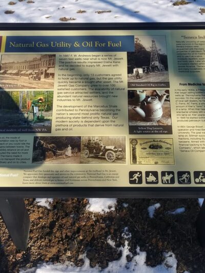 Knox & Kane Rail Trail Pavilion/Parking - Mt Jewett, PA