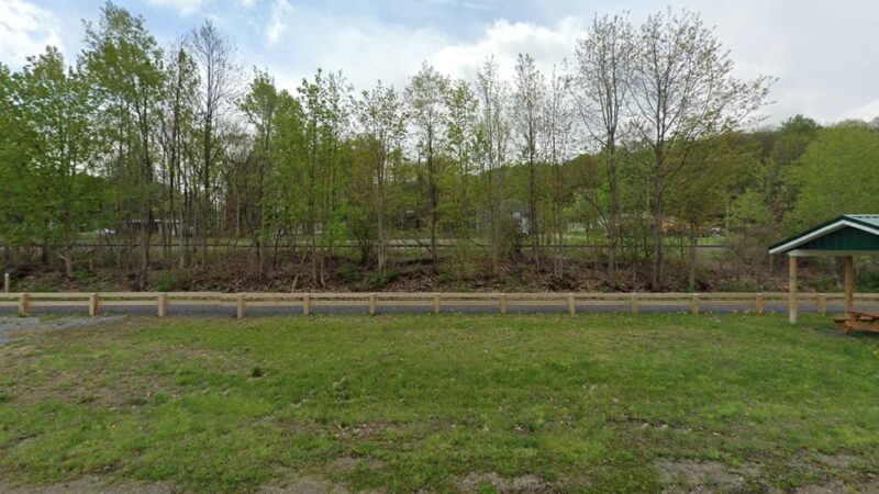 Knox & Kane Rail Trail Pavilion/Parking - Mt Jewett, PA