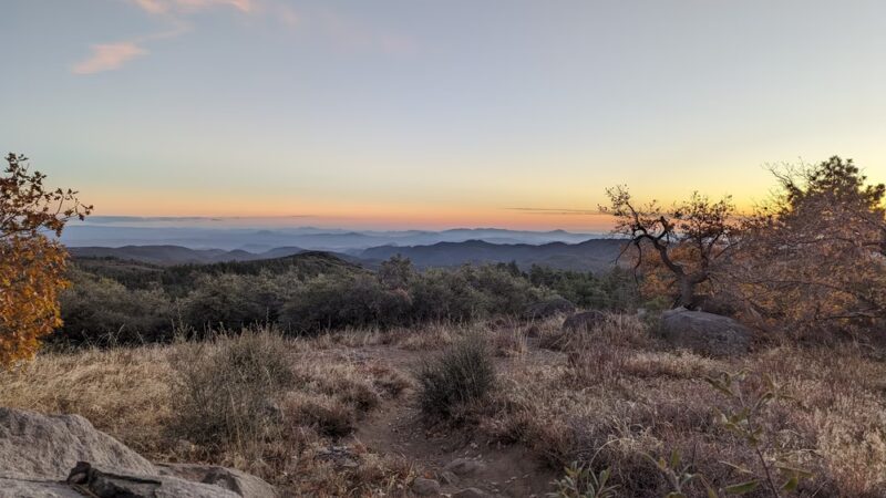 Agua Dulce Trailhead - Mt Laguna, CA