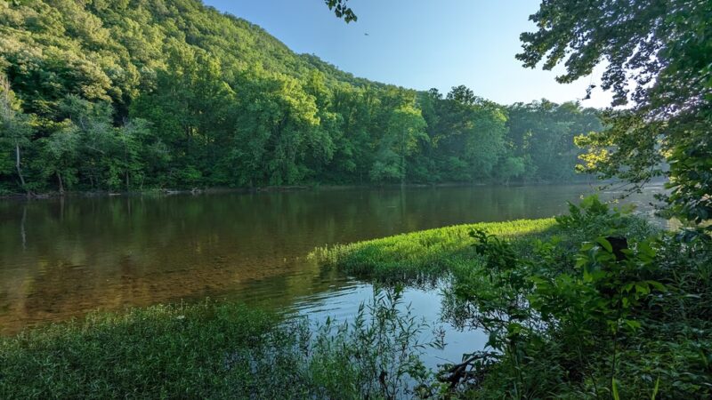 Railroad and River Retreat, James River Field Depot - NATURL BR STA, VA