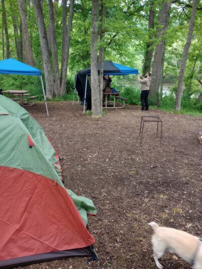 Railroad and River Retreat, James River Field Depot - NATURL BR STA, VA