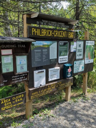 Philbrick-Cricenti Bog - New London, NH