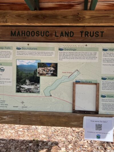 Step Falls Preserve Mahoosuc Land Trust - Newry, ME