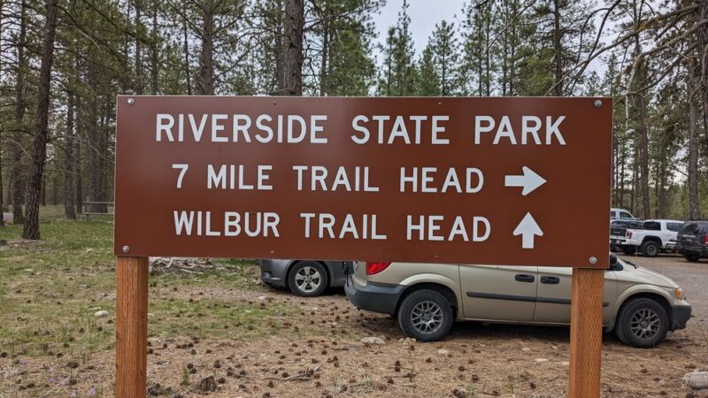 Seven Mile Trailhead - Nine Mile Falls, WA