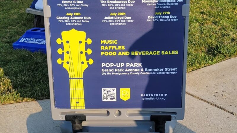 Pike District Pop-Up Park - North Bethesda, MD