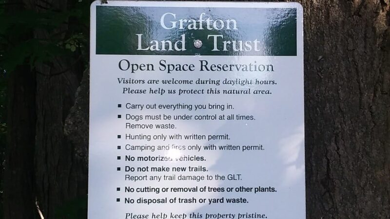 Gummere Woods And Marsters Preserve Trail - North Grafton, MA