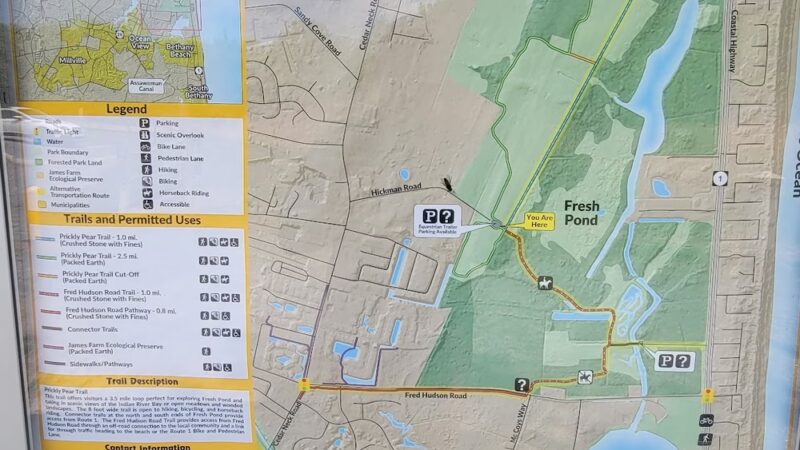 Fresh Pond Trailhead Parking - Ocean View, DE