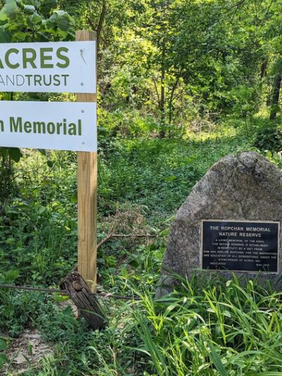 Ropchan Memorial - ACRES Land Trust - Orland, IN