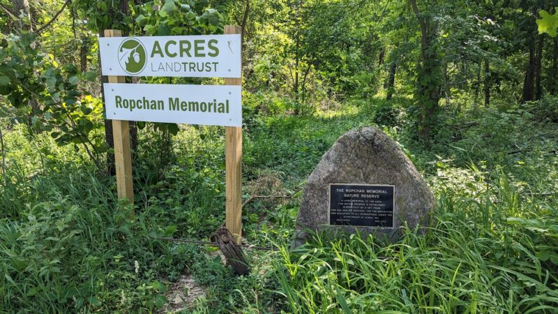 Ropchan Memorial - ACRES Land Trust - Orland, IN