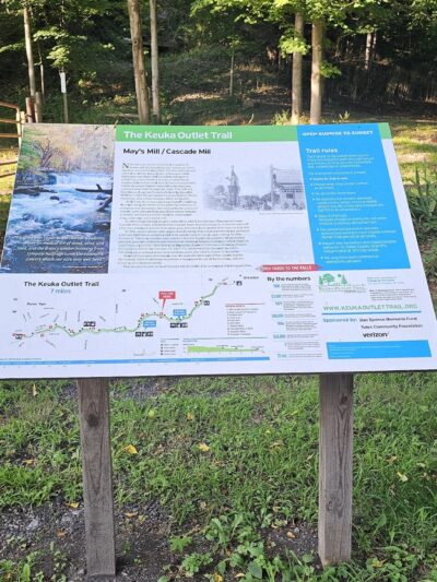 Cascade Falls Trail Parking - Penn Yan, NY