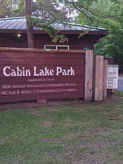 Cabin Lake County Park - Pink Hill, NC