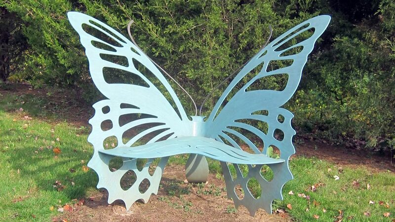 Farmington Canal Heritage Trail benches - Plantsville, CT