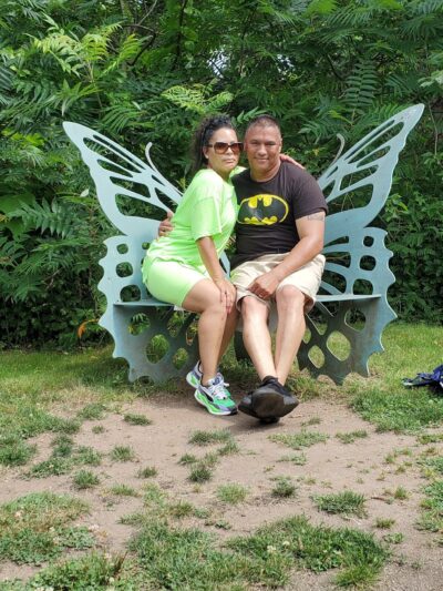 Farmington Canal Heritage Trail benches - Plantsville, CT