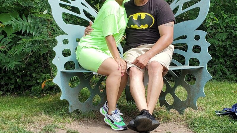 Farmington Canal Heritage Trail benches - Plantsville, CT