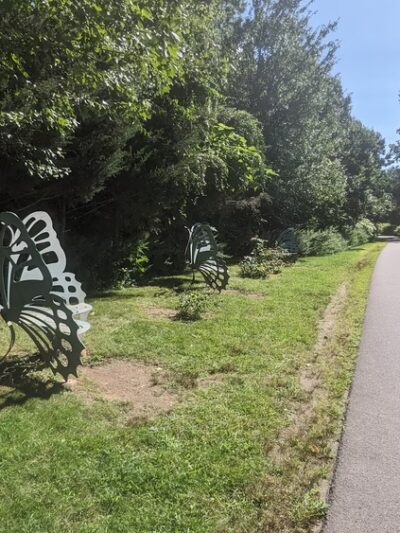Farmington Canal Heritage Trail benches - Plantsville, CT