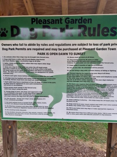 Pleasant Garden K-9 Dog Park - Pleasant Garden, NC
