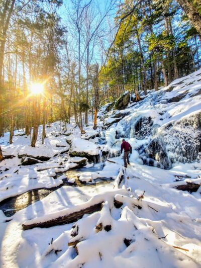 Newton Trailhead- Rainbow Falls - Plymouth, NH