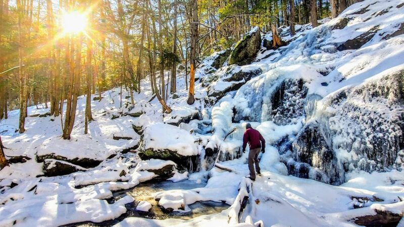 Newton Trailhead- Rainbow Falls - Plymouth, NH