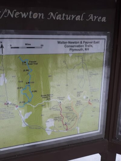 Walter Newton Natural Area Conservation Area & Waterfall - Plymouth, NH