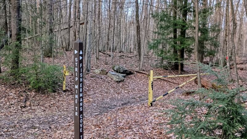 Clear Creek State Forest - Kennerdell - Trail Head Parking - Polk, PA