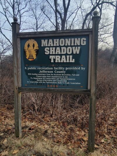 Mahoning Shadow Trail trailhead - Punxsutawney, PA