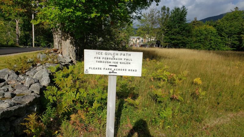 Ice Gulch Path Trailhead - Randolph, NH