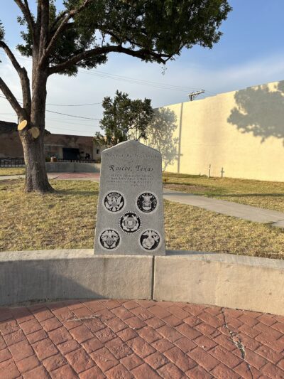 Roscoe Memorial Park - Roscoe, TX