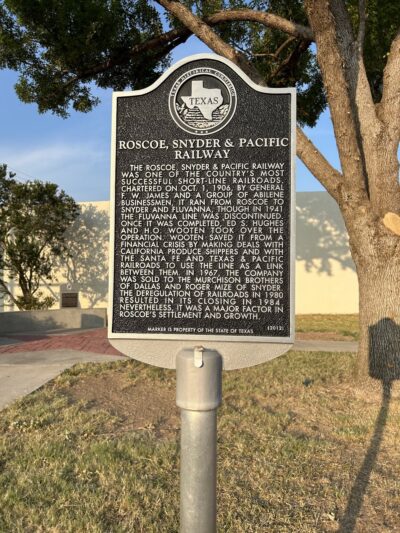 Roscoe Memorial Park - Roscoe, TX