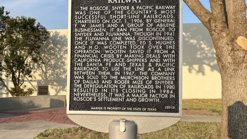 Roscoe Memorial Park - Roscoe, TX