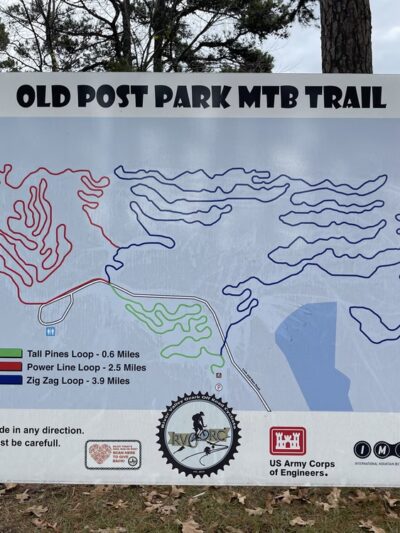 Old Post Mountain Bike Trail - Russellville, AR