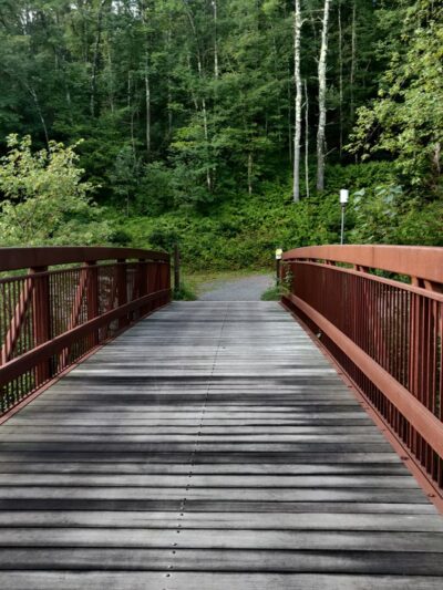 Mass Central Rail Trail - Wachusett Greenways section - Rutland, MA