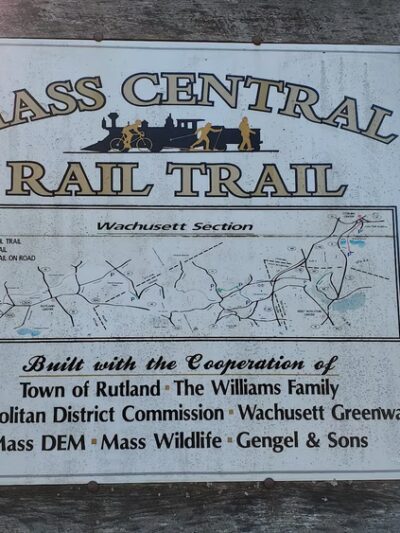 Mass Central Rail Trail (Wachusett Street Section) - Rutland, MA