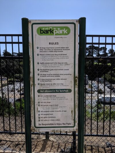 Dog Agility Park - San Francisco, CA