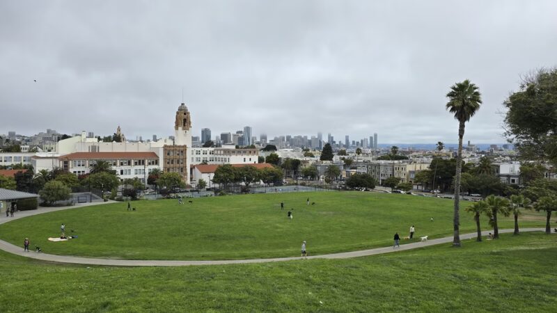 Mission Dolores Dog Play Area South - San Francisco, CA