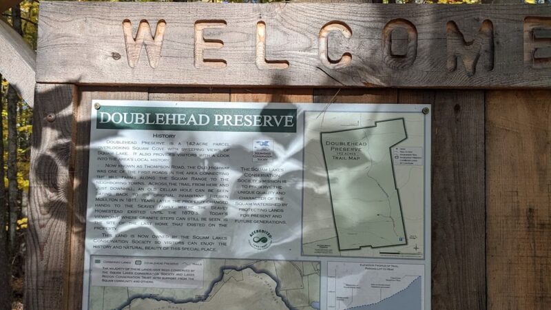 Doublehead Trailhead - Sandwich, NH