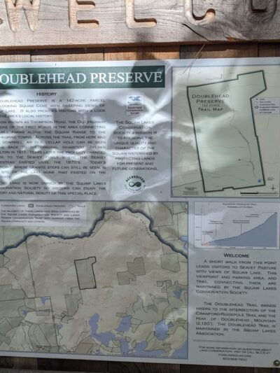 Doublehead Trailhead - Sandwich, NH