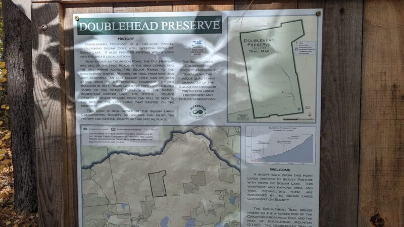 Doublehead Trailhead - Sandwich, NH