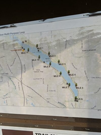 John C Oliver Multipurpose Trail Trailhead - Sandy Lake, PA