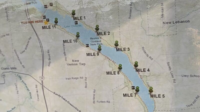 John C Oliver Multipurpose Trail Trailhead - Sandy Lake, PA