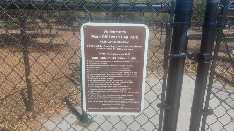 Santee Dog Park - Santee, CA