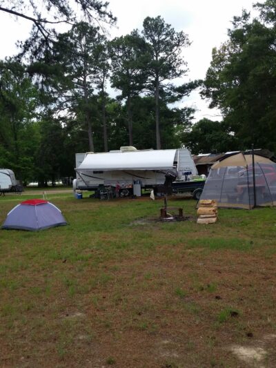 Sardis lake spillway camp grounds - Sardis, MS