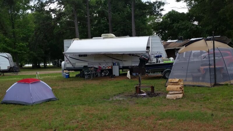 Sardis lake spillway camp grounds - Sardis, MS