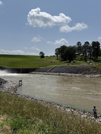 Sardis lake spillway camp grounds - Sardis, MS