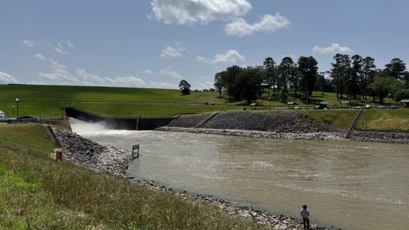 Sardis lake spillway camp grounds - Sardis, MS