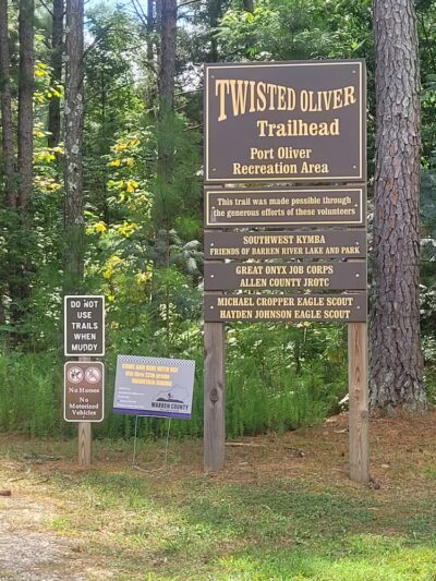 Twisted Oliver MTB trail - Scottsville, KY