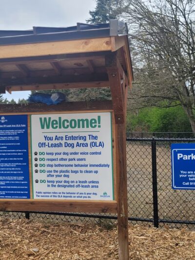 Shoreview Park Off Leash Area Dog Park - Seattle, WA